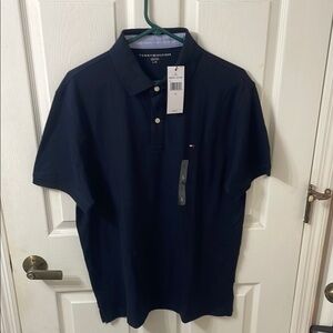 Tommy Hilfiger Men's Navy Polo Shirt